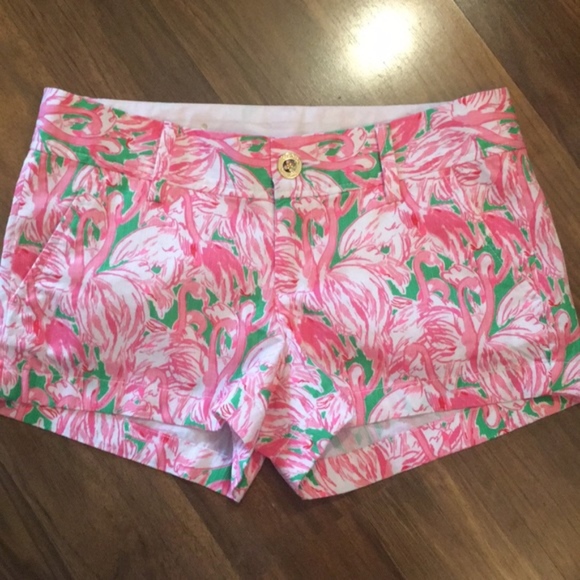 Short Lilly Pulitzer Taille 00 En Coton - Occasion Très Bon état, Style Décontracté
